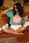 Lace Floral Pumpkin
