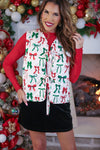 Twila Quilted Vest - Midnight Bow