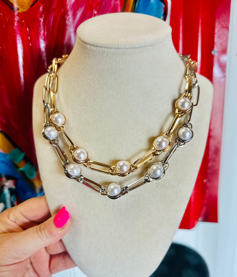Pearl Chain Necklace