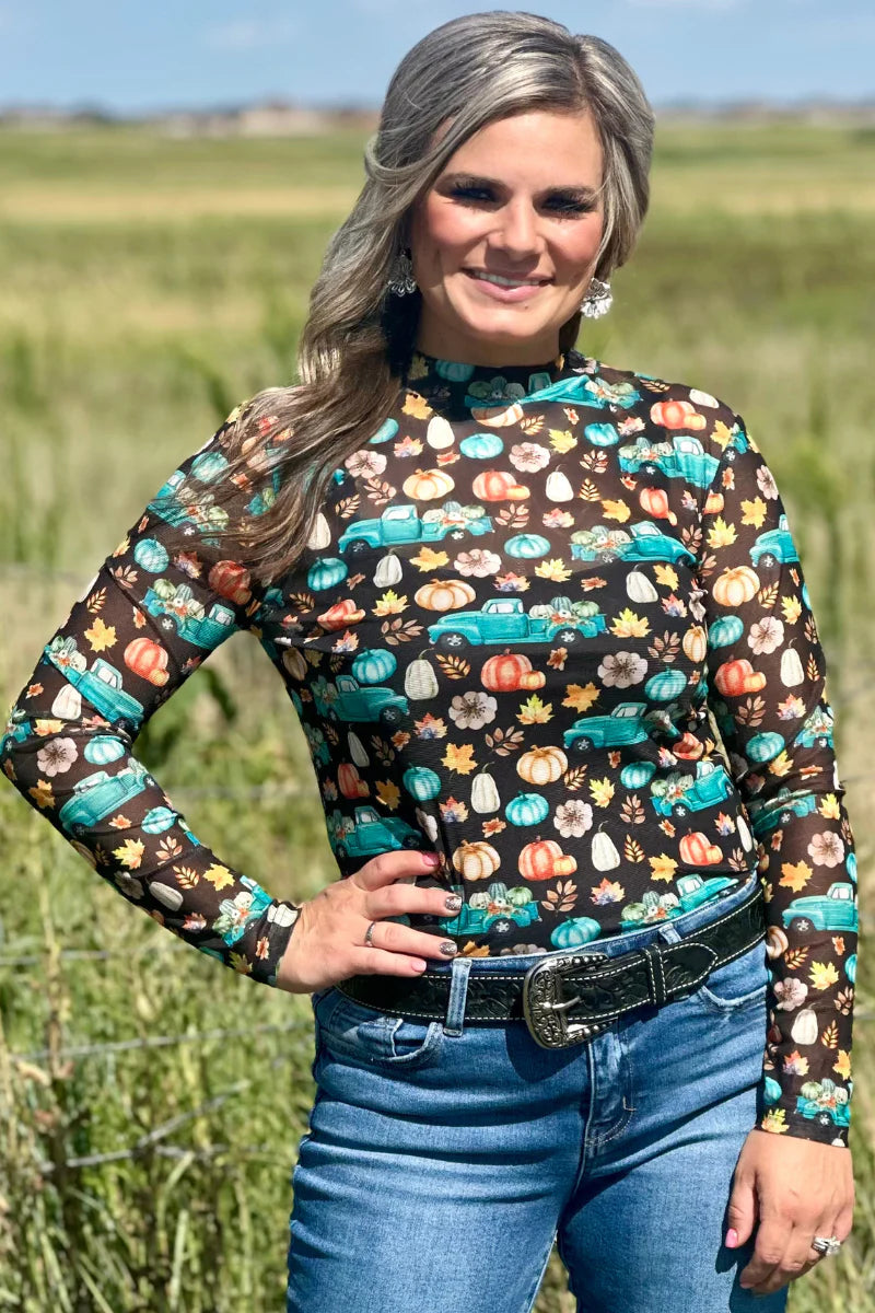 Take Me To The Pumpkin Patch Mesh