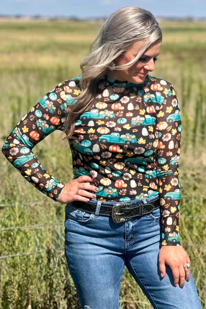 Take Me To The Pumpkin Patch Mesh