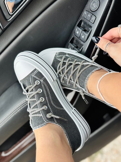 Aman Black Glitter - Very G