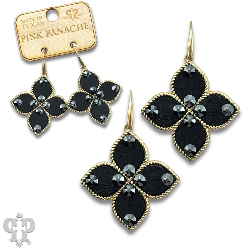 Black Clover Earrings