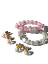 Sugarcloud Givré Glass Stretch Bracelet