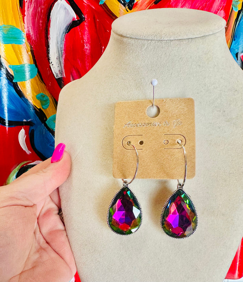 Teardrop Volcano Earrings