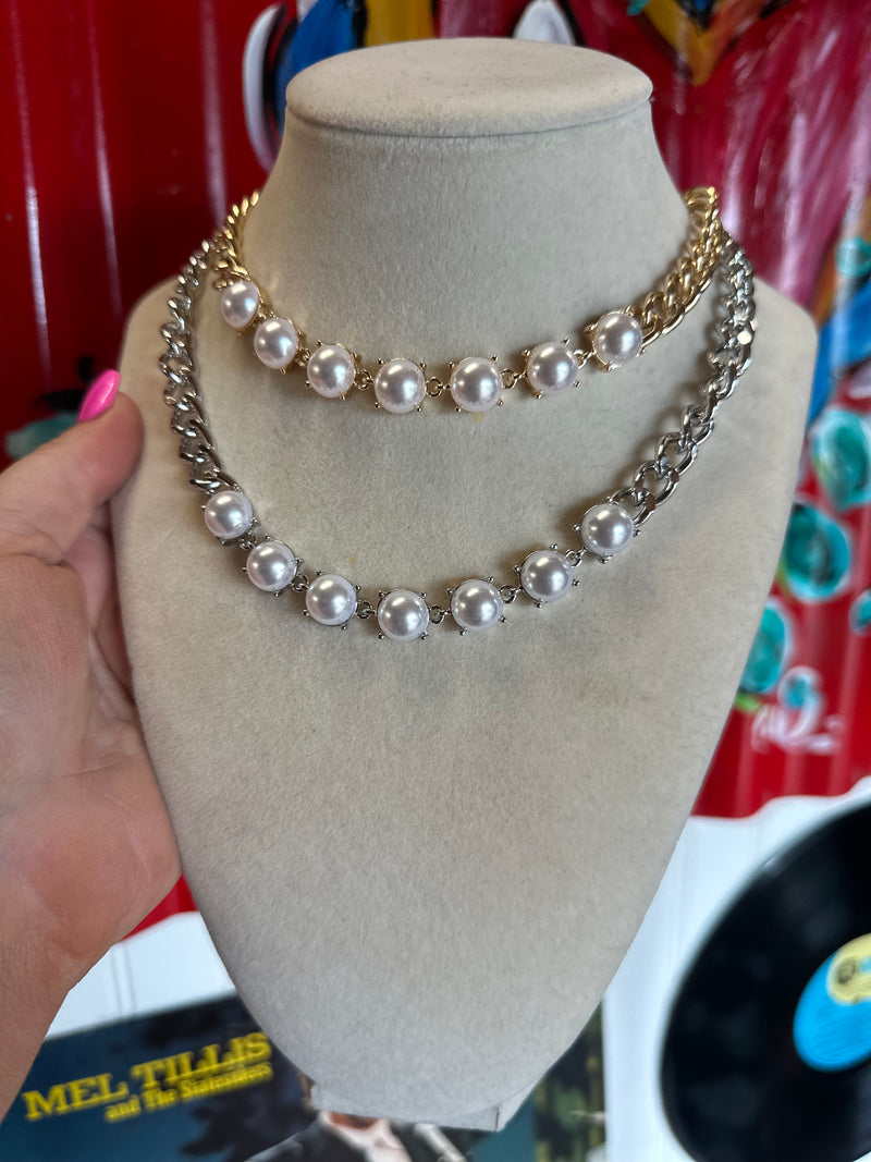 Just Chill Pearl Necklace