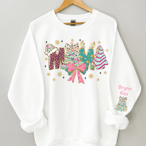 Mama Personalized Sleeve Sweatshirt