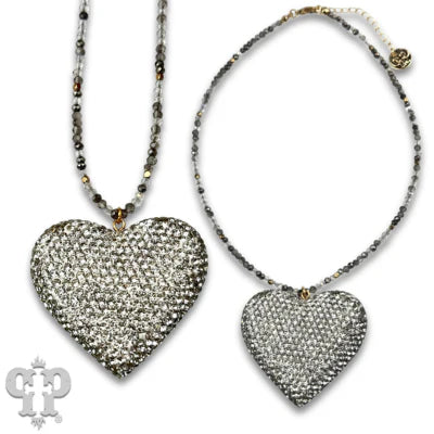 Sparkle & Shine Heart Necklace
