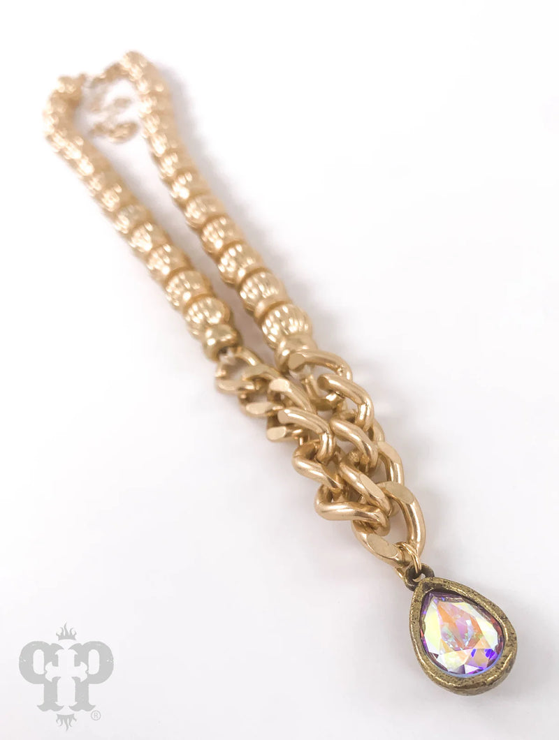 On The High Road Necklace - Gold