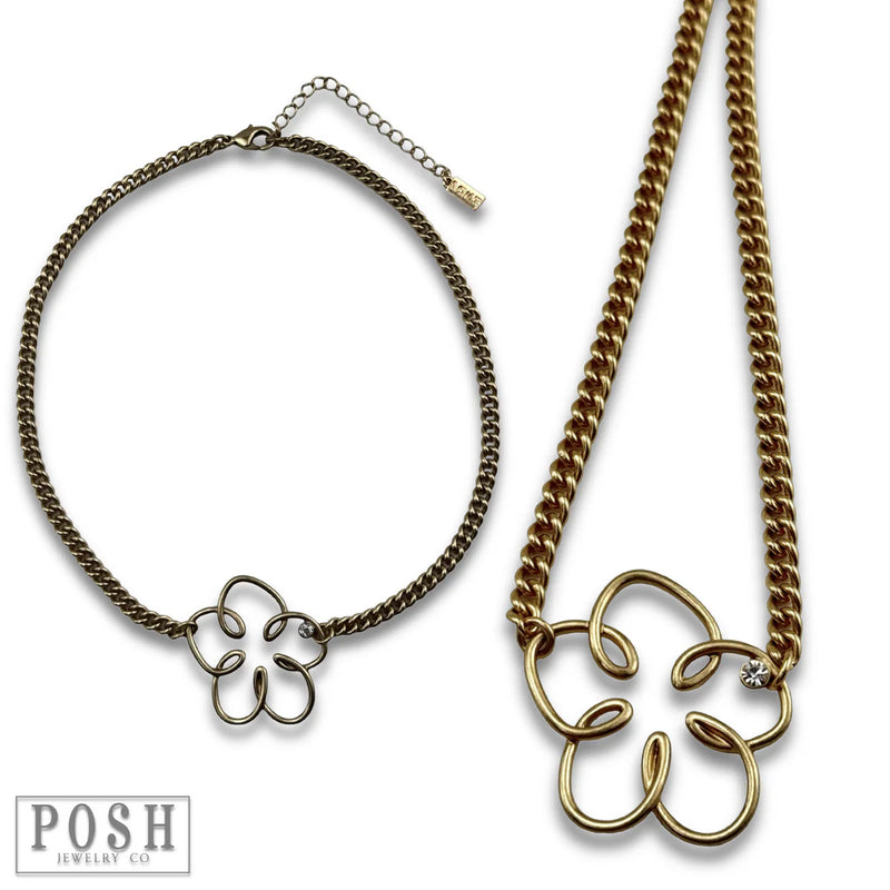 The Tracy Flower Necklace