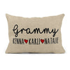 12x18 Grandparent Pillow - Available in Burlap or Linen