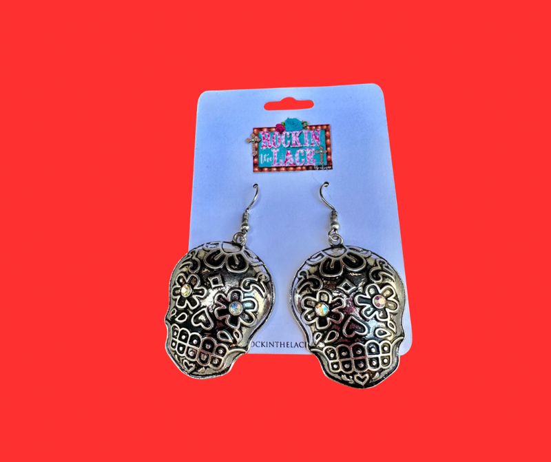 Sugar Scull Earrings