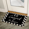 We Are Covered Personalized Mat
