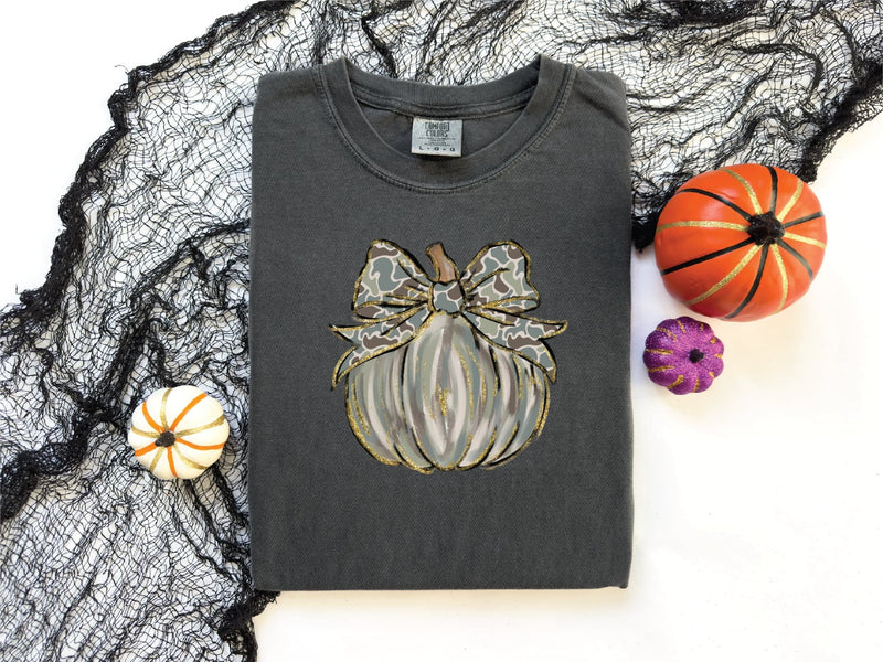 Camo Pumpkin Charcoal