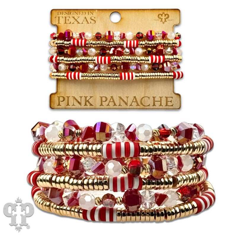 Candy Cane Lane Bracelet Set