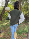 Corduroy Bomber Jacket in Two Colors