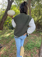 Corduroy Bomber Jacket in Two Colors