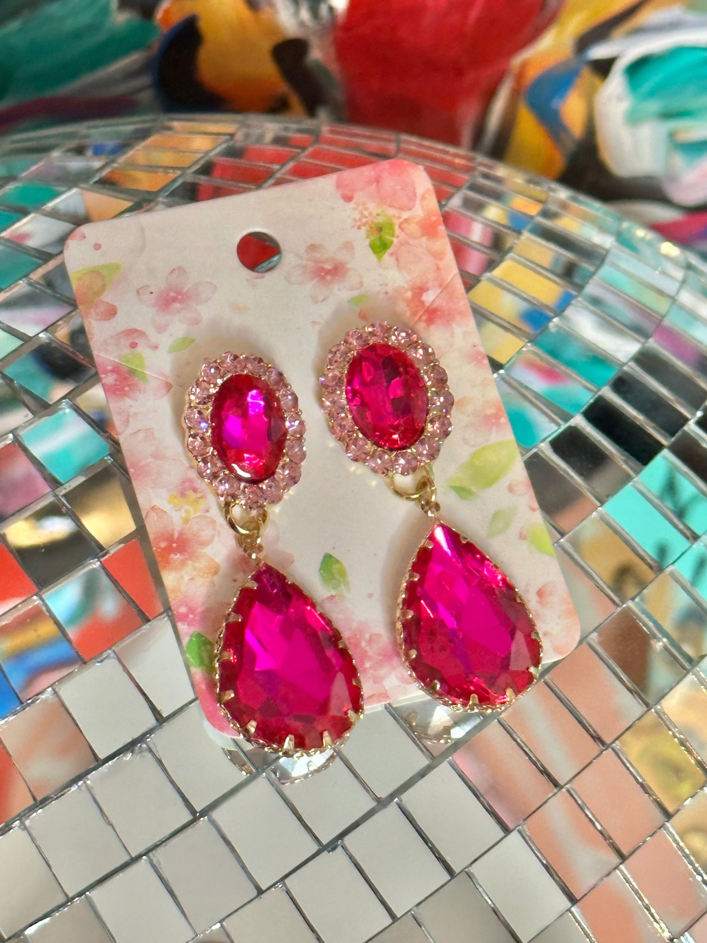 Cosmetic earrings clearance