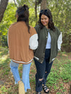 Corduroy Bomber Jacket in Two Colors