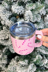 Candy Cane Travel Mug