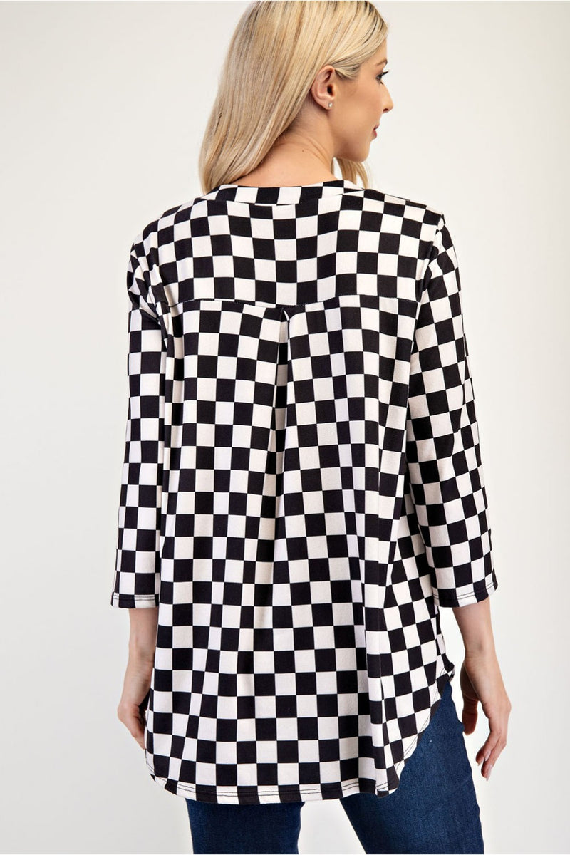 Check Mate Tunic