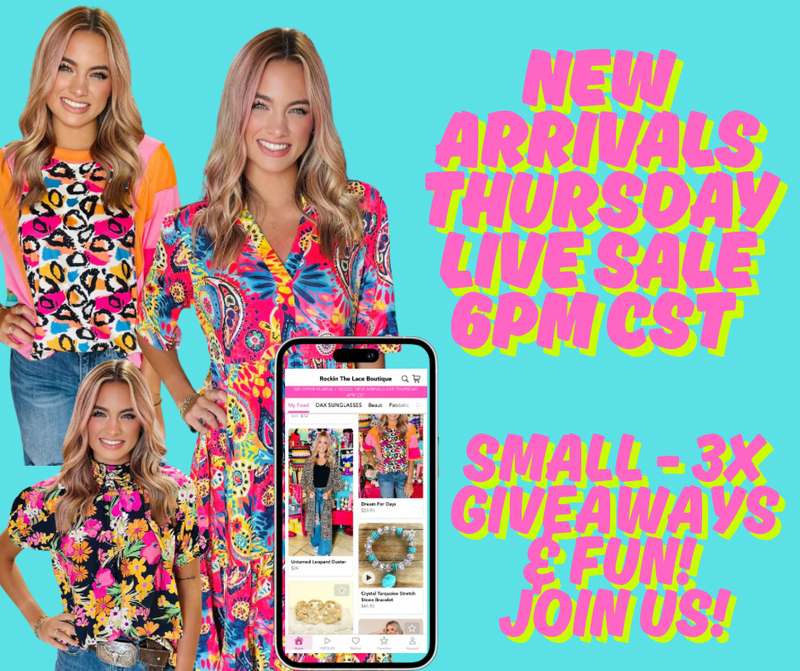THURSDAY LIVE 6PM CST