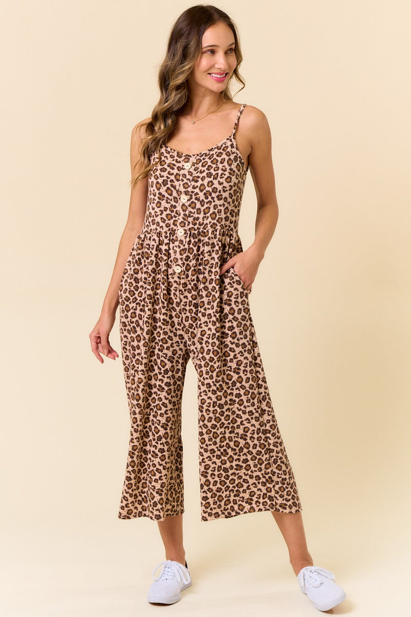All Day Leopard Romper