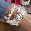 Grace bound Pearl Cross Bracelet