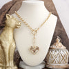 Heartline Glow Lariat Necklace