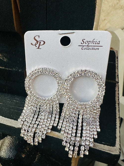 Flashing Lights Earrings Rockin The Lace Boutique