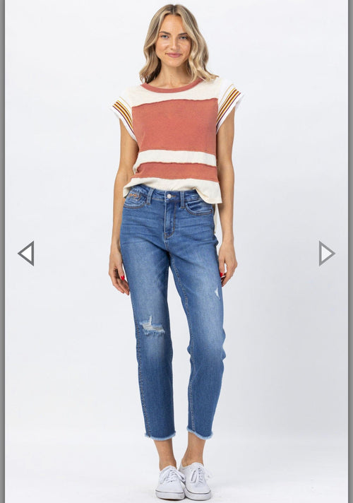Howdy Denim Judy Blues - Boyfriend Fit. Rockin The Lace Boutique