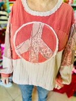 Impossible Peace Top Rockin The Lace Boutique