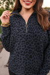 Landon Leopard Zip