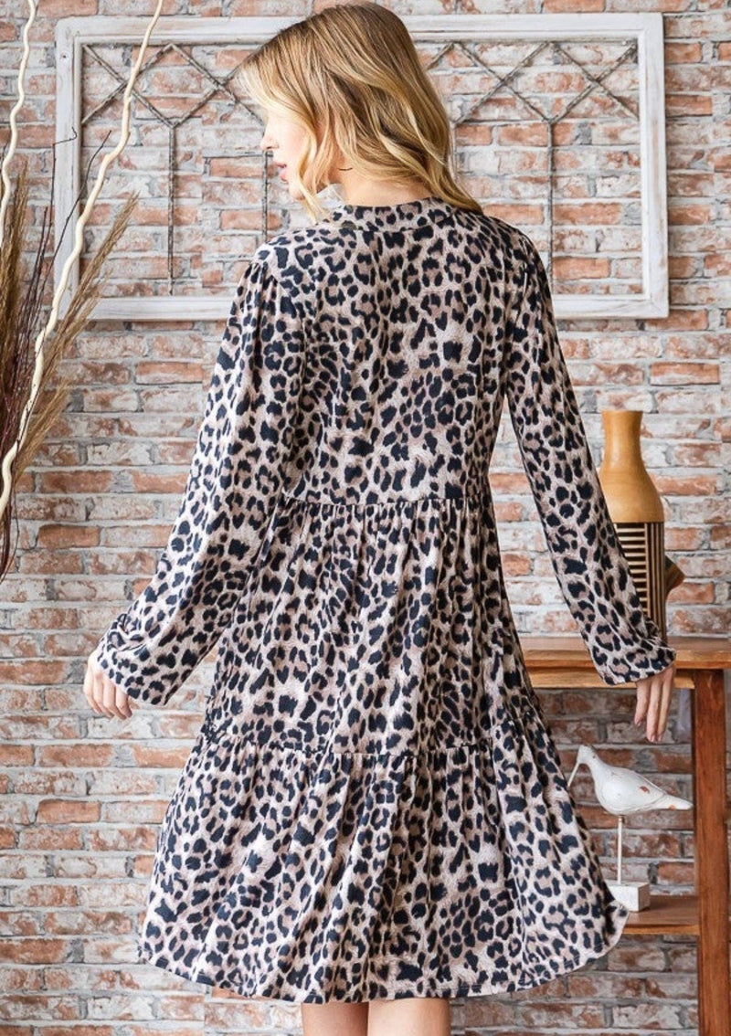 Leopard Love Dress Rockin The Lace Boutique