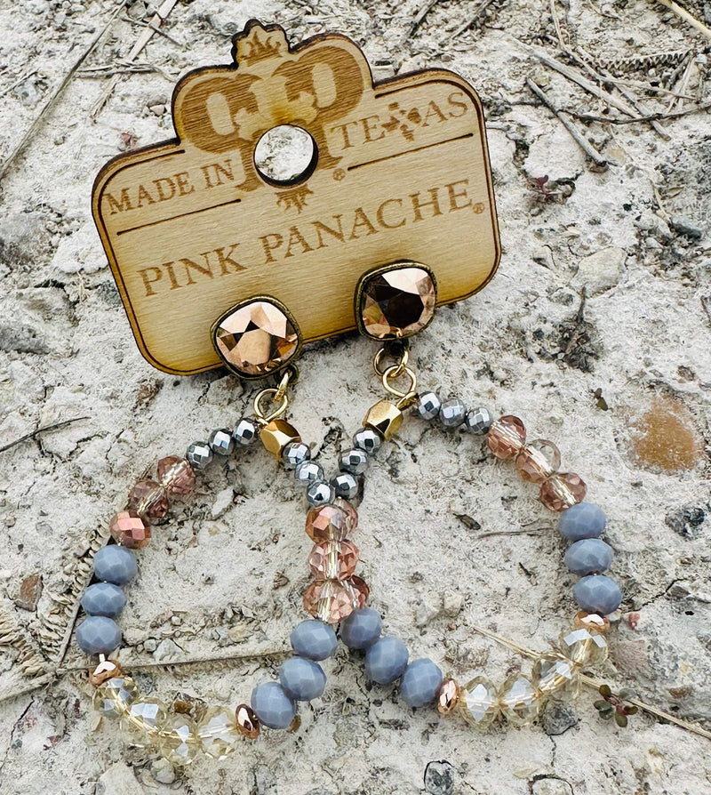 Over The Ocean Earrings - Pink Panache Rockin The Lace Boutique