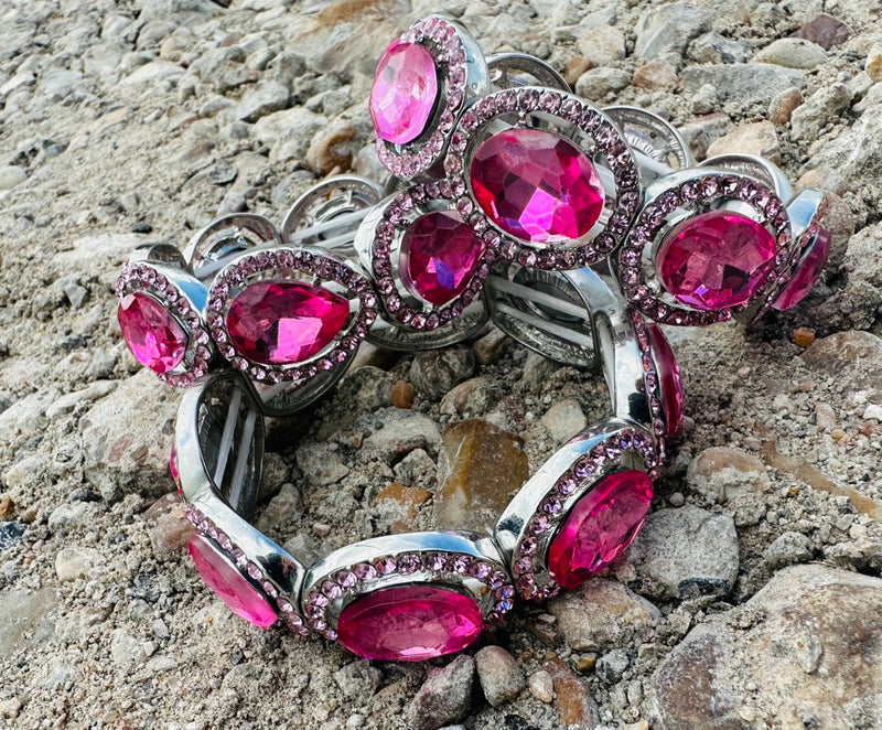 Pink Gypsy Bracelet Rockin The Lace Boutique