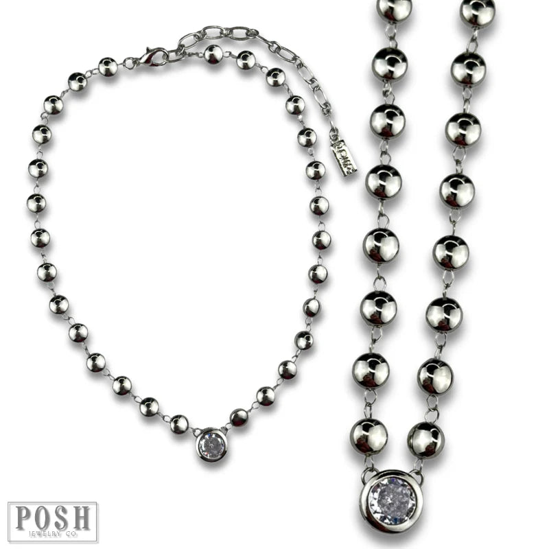 In The Mist Of Things Necklace - Silver