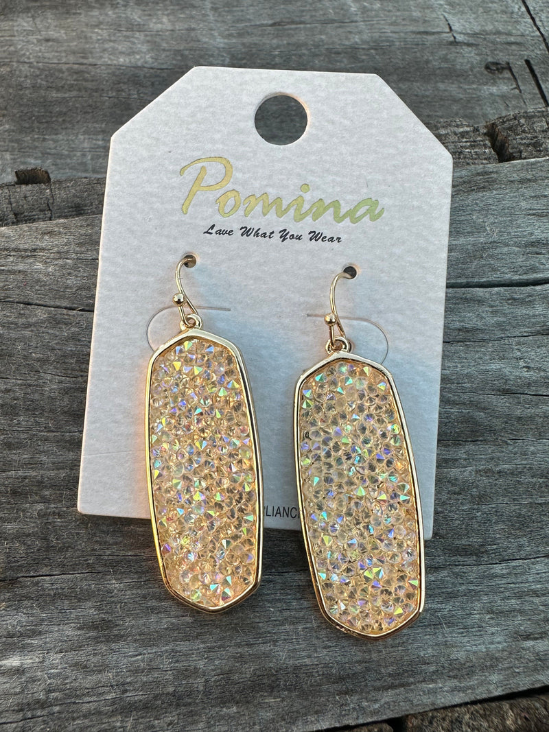 Pomina Sparkle Earrings Rockin The Lace Boutique