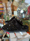 Real Black Sequin Slippers Rockin The Lace Boutique