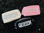 Rhinestone Queen Makeup Bag Rockin The Lace Boutique