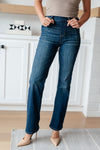 Ricki High Rise Pull On Slim Bootcut Jeans Womens Ave Shops
