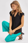 Liz Flutter Top