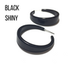 Keira Frosted Hoop Earrings
