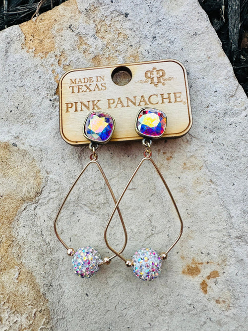 The Simple Life Earrings - Pink Panache Rockin The Lace Boutique