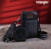Wrangler Black Cell Phone Crossbody Rockin The Lace Boutique