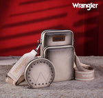 Wrangler White Cell Phone Crossbody Rockin The Lace Boutique