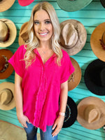 Wild Flowers - Hot Pink Clothing Rockin The Lace Boutique